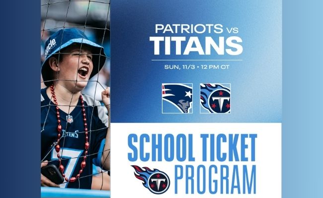 TITAN UP with LDC! Titans vs. Patriots