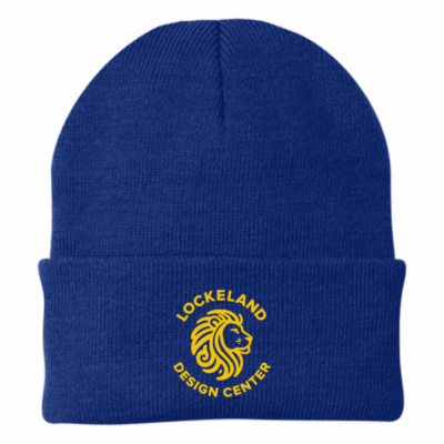 Knit Hat w/ Embroidered Logo