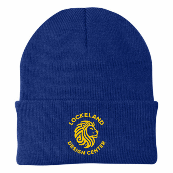 Knit Hat w/ Embroidered Logo