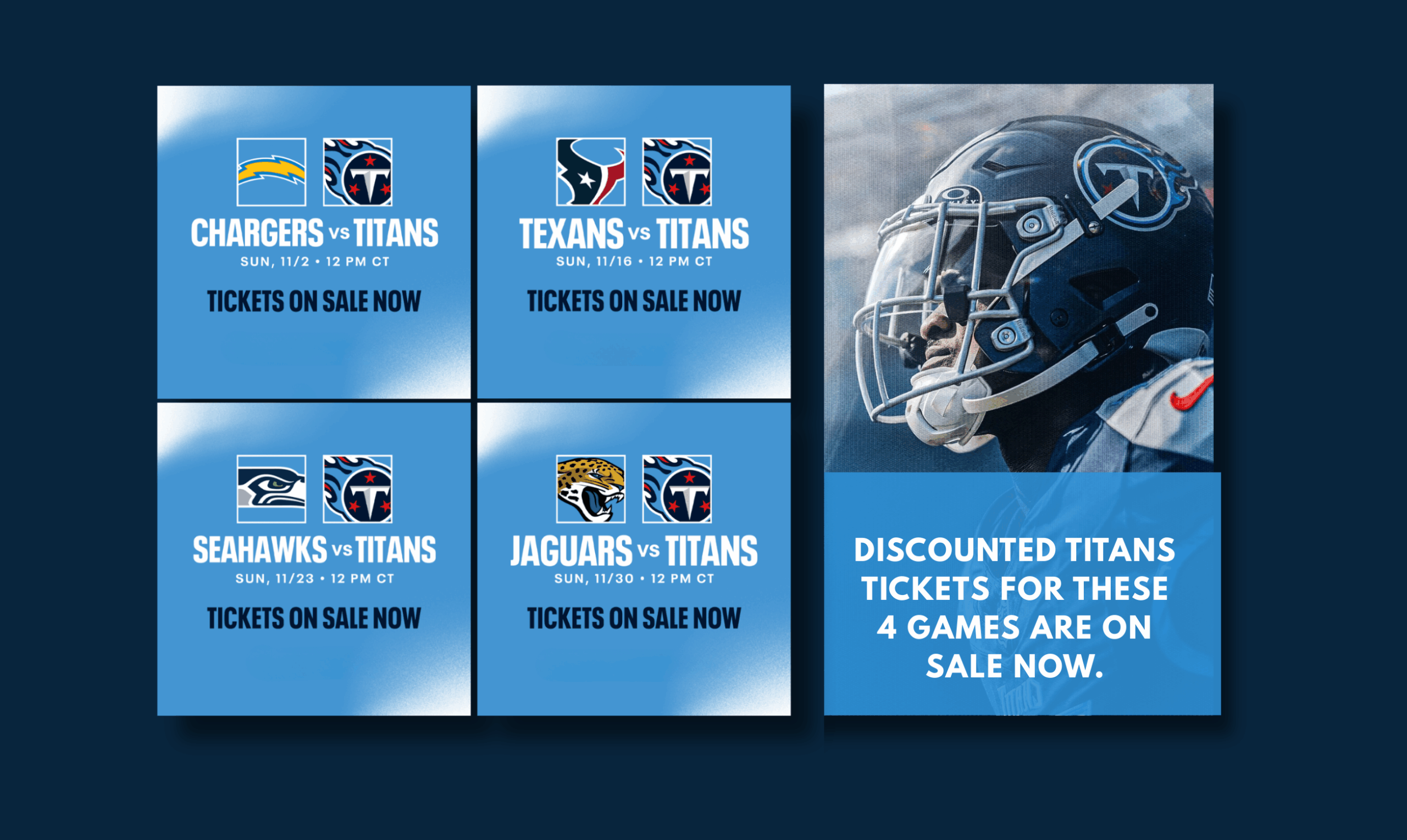 Discounted Titans Tickets on Sale Now