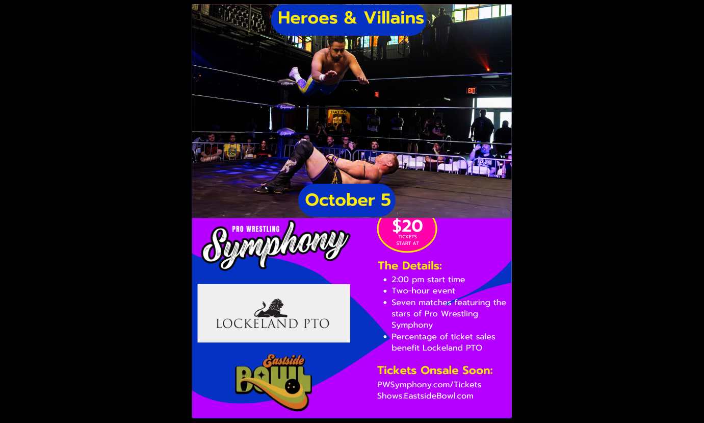 Pro Wrestling Symphony: Heroes & Villains