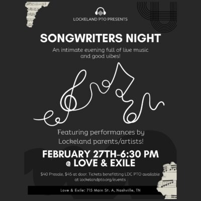 Songwriters Night Ticket Presale